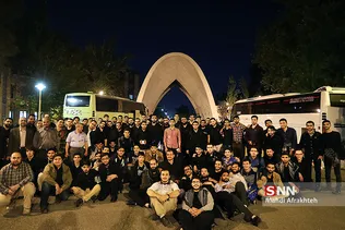 بدرقه کاروان اربعین دانشگاه علم و صنعت