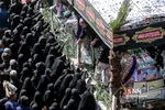 تشییع پیکر ۱۳۵ شهید گمنام دفاع مقدس