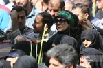 مراسم تشییع پیکر مطهر ۱۵۰ شهید دفاع مقدس در تهران