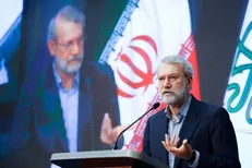 شعرخوانی لاریجانی خطاب به آمریکایی ها با قطعه‌ای از سعدی+ فیلم
