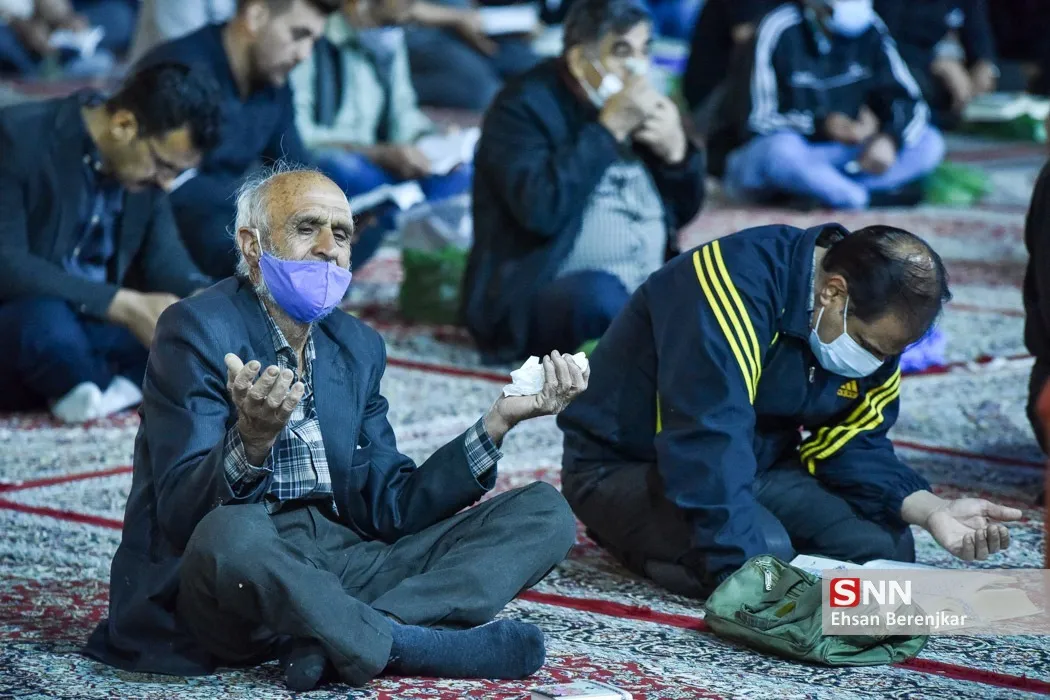 مراسم احیای شب نوزدهم ماه مبارک رمضان در حرم مطهر شاهچراغ(ع) شیراز‎‎