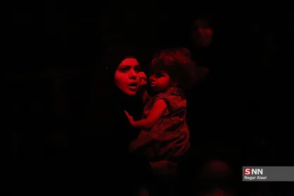 عزاداری شب عاشورا در بجنورد