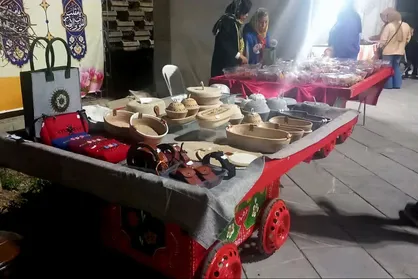 برپایی نوروزگاه و نمایشگاه صنایع&zwnj;دستی و سوغات در بوستان امید کرج