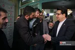 سیدعباس موسوی سخنگوی وزارت خارجه در مراسم ترحیم زهرا عبدالمحمدی خبرنگار فقید خبرگزاری فارس


