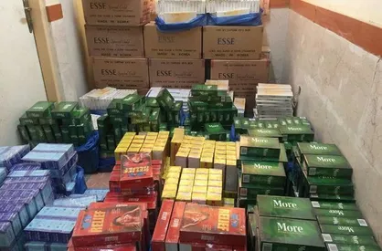 کشف انبار ۲۳۰ میلیاردی سیگار&zwnj;های قاچاق در شهرری
