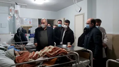 وزیر بهداشت از مصدومان زلزله خوی در ارومیه عیادت کرد