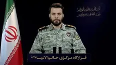 سخنگوی قرارگاه مرکزی خاتم‌الانبیا: نیرو‌های مسلح به وعده صادق ۴ تا پیروزی نهایی ادامه خواهند داد + فیلم