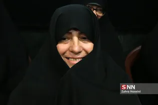 خواهر مسیح علینژاد در همایش دختران انقلاب