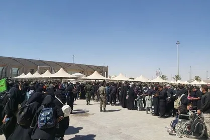 تردد روان زائران در مرز مهران با عبور ۳۶ هزار نفر در ۲۴ ساعت گذشته