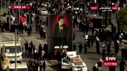 تصویر بزرگ قائد شهید امت در کربلا