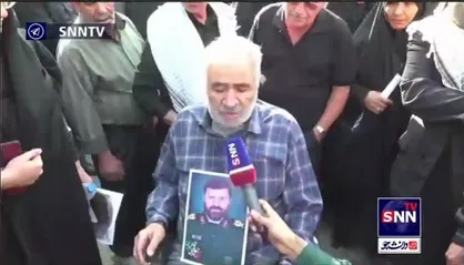 شهروند تهرانی: رئیسی مرد باخدا بود و خیلی برای مردم زحمت کشید