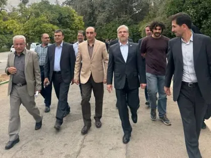 حضور وزیر علوم در دانشگاه صنعتی شیراز