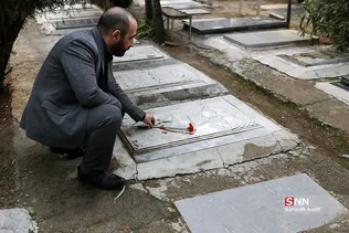 آیین مهمانی لاله‌ها در بهشت زهرا(س)