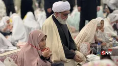 جشنی متفاوت در حرم رضوی + فیلم