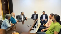 دیدار نماینده مدیرعامل صندوق اعتباری هنر با اهالی فرهنگ، هنر و رسانه خوزستان