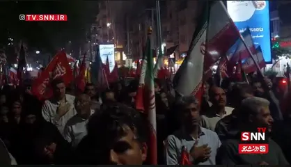 تشییع باشکوه شهدای تازه شناسایی شده مدرسه میناب در بندرعباس + فیلم