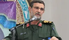 پیام تسلیت سردار تنگسیری خطاب به خانواده پاسدار قاسم گلبینی مطلق