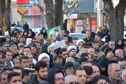 روزه&zwnj;داران شهرکردی حملات ددمنشانه رژیم آمریکایی را محکوم کردند + فیلم