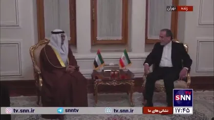 انور محمود قرقاش، مشاور دیپلماتیک رئیس امارات متحده عربی، به منظور تحویل نامه دونالد ترامپ، رئیس&zwnj;جمهور آمریکا با عراقچی وزیر امور خارجه کشورمان دیدار کرد