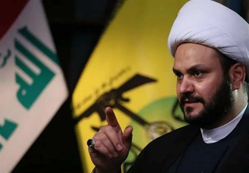 شیخ اکرم الکعبی: مقاومت عراق در برابر سرقت نفت و تاراج ثروت‌های ملی توسط آمریکا ایستادگی می‌کند