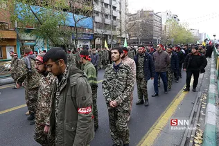 سوگواری شهادت سردار سلیمانی در دانشگاه تهران