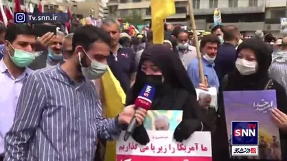 صاحبه&zwnj;های متفاوت بانوان مسن حاضر در راهپیمایی روز قدس (بخش دوم)