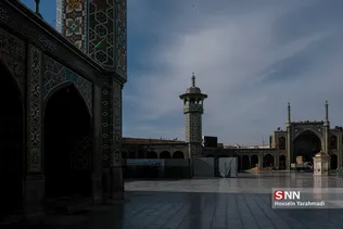 حرم مطهرحضرت معصومه (س) در روزهای شیوع کرونا