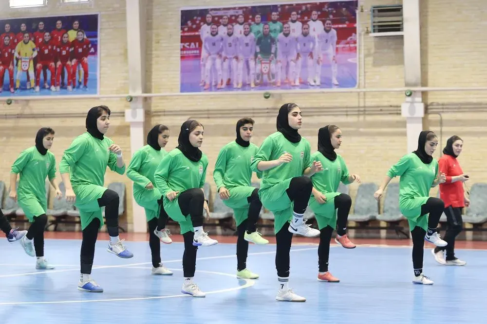 دعوت ۱۵ بازیکن به اردوی تیم ملی فوتسال دختران