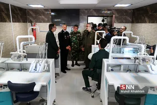 افتتاح مجتمع غدیر دانشگاه دندانپزشکی ارتش جمهوری اسلامی ایران