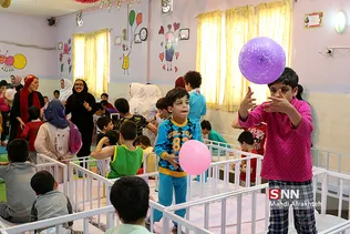 بازدید دانشجویان دانشگاه علامه طباطبایی از مرکز توانبخشی معلولین