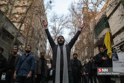 تجمع و عزاداری دانشجویان انقلابی بسیج دانشجویی دانشگاه امیر کبیر