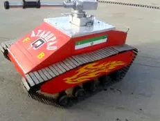 ربات آتش‌نشان ساخت دانشگاه آزاد قزوین به خدمت گرفته می‌شود