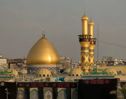 تازه ترین جزئیات از آتش سوزی در اطراف حرم حضرت عباس(ع) +فیلم