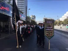 دانشجویان بسیجی خراسان رضوی اقتدار را به نمایش گذاشتند/ دسته روی دانشجویان به سمت حرم مطهر رضوی