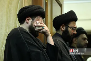 مراسم وداع با پیکر آیت الله هاشمی شاهرودی