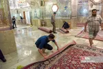 حرم مطهر شاهچراغ(ع) ساعاتی پس از حمله تروریستی