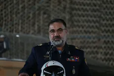 بازدید امیر واحدی از پایگاه شکاری برادران شهید «دلحامد»