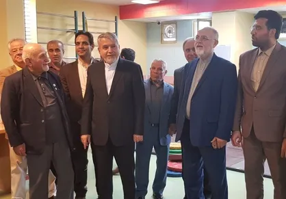بازدید صالحی&zwnj;امیری از فدراسیون وزنه&zwnj;برداری، ووشو و قایقرانی