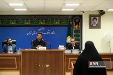 واکنش قاضی مسعودی مقام در رابطه با حجاب شبنم نعمت زاده