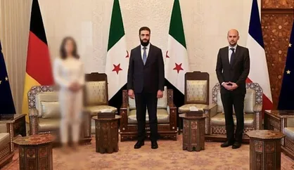 رفتار عجیب رسانه نزدیک به جولانی با تصاویر وزیرخارجه آلمان+تصاویر