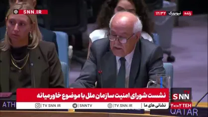 نماینده فلسطین در شورای امنیت: هدف اسرائیل نابودی پروژه ملی فلسطین است