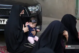 روضه خانگی در جوار خانه مادر شهید / قم