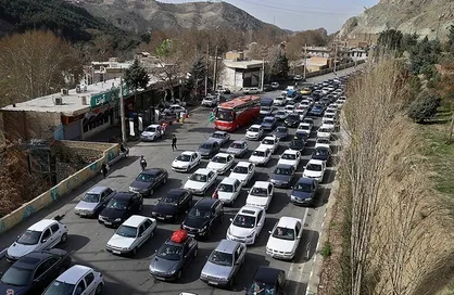 ترافیک سنگین در ۶ محور شریانی کشور
