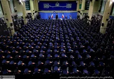 دیدار رهبری با کارکنان نیروی هوایی ارتش