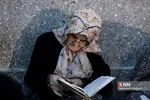 جزء خوانی قرآن کریم در حرم حضرت عبدالعظیم(ع)