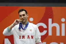 مدال طلای ناگویا بر گردن محمود نعمتی نشست + فیلم