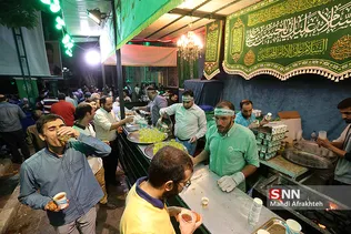 جشن میلاد امام حسن مجتبی در مسجد ارک