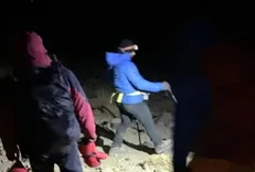 سقوط تلخ کوهنورد در قله دماوند