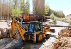 رودخانه‌های دهبکری بم از تصرفات غیرقانونی پاکسازی شد