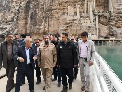 بازدید دبیر مجمع از وضعیت سدهای دز و کرخه